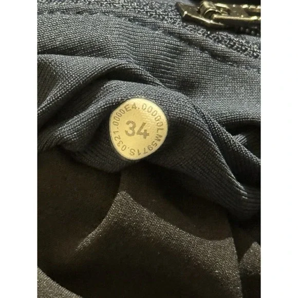 NWT New Dockers Signature Khaki Classic Fit Pants Men's 34x38 Navy Big and Tall - Picture 5 of 6